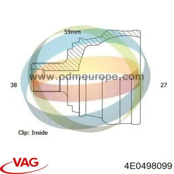 803099 GSP Наружная граната