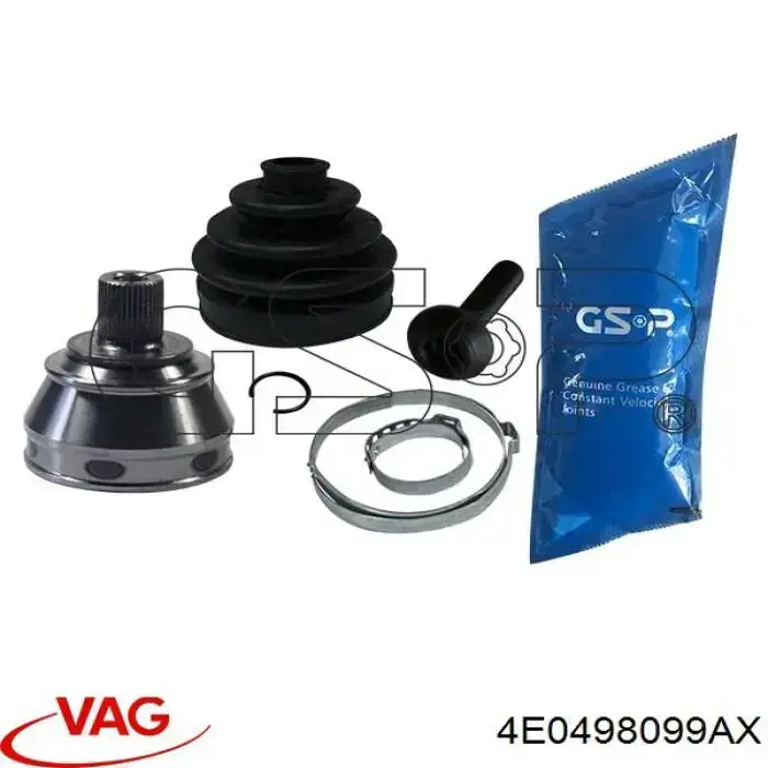ШРУС наружный передний 4E0498099AX VAG