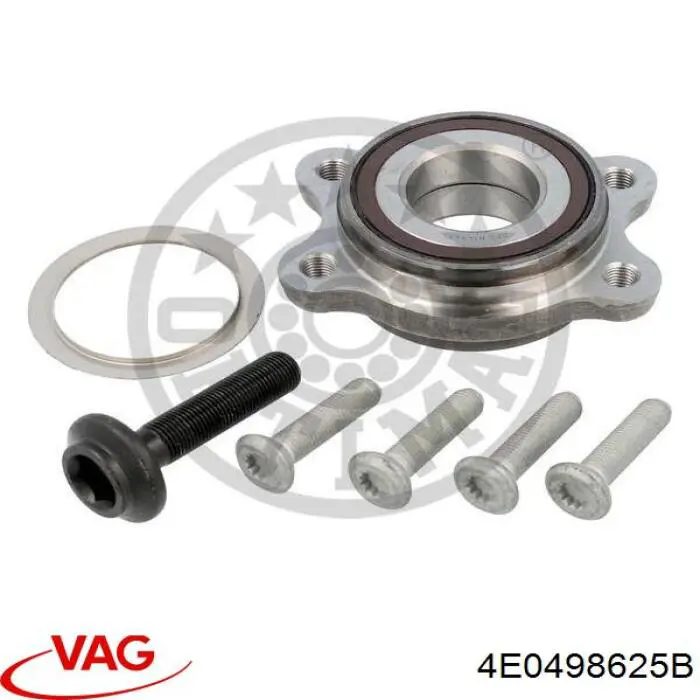 Подшипник ступицы передней/задней 4E0498625B VAG