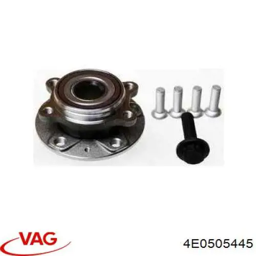 Болт крепления передней шаровой опоры к цапфе VAG 4E0505445 цена, от 3.70 USD