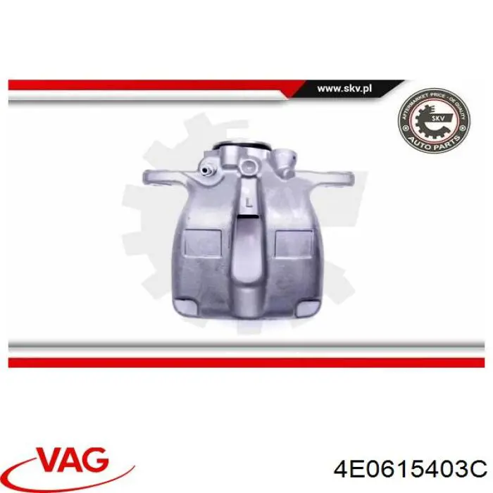 4E0615403C VAG Тормозной суппорт задний левый
