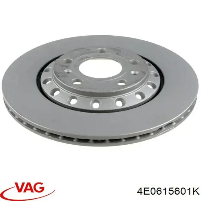 4E0615601K VAG диск тормозной задний