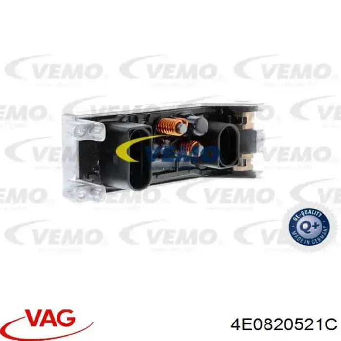 Купить 4E0820521C VAG Регулятор оборотов вентилятора печки