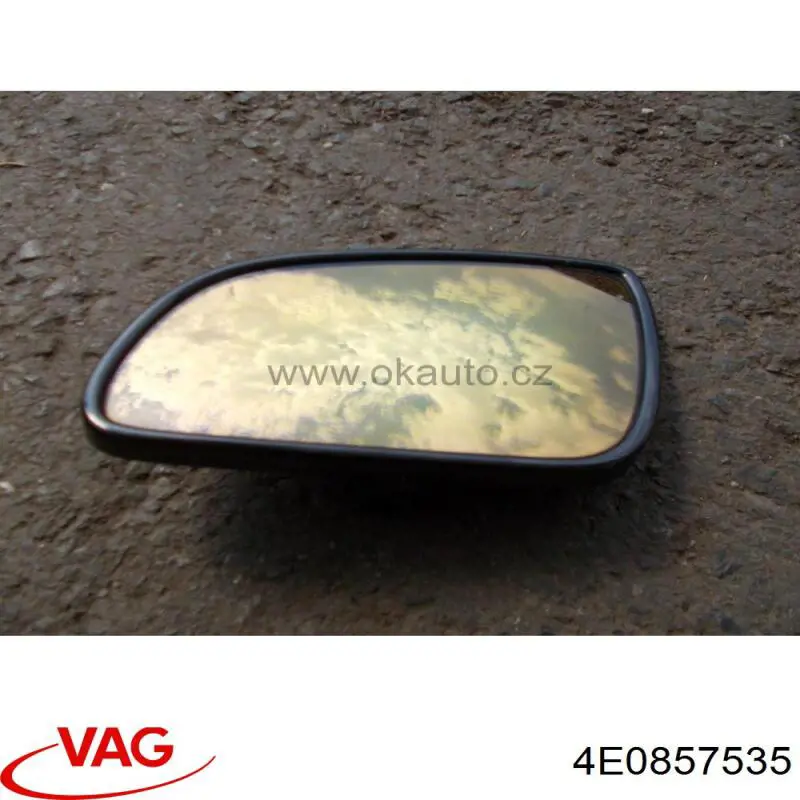 Зеркальный элемент водительского зеркала VAG 4E0857535A цена, от 9.88 USD
