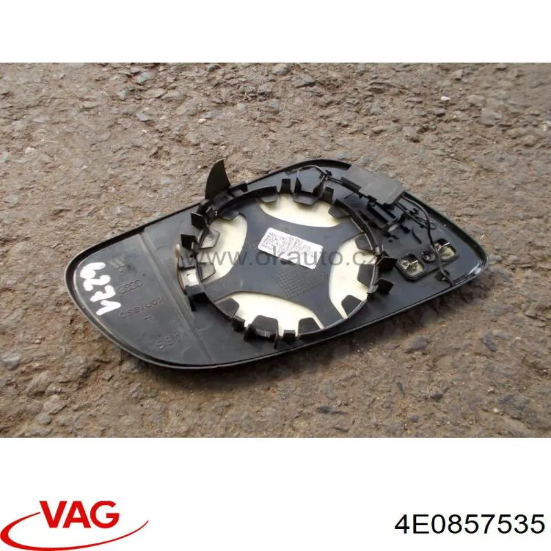 Купить 4E0857535A VAG Стекло зеркала заднего вида, левого