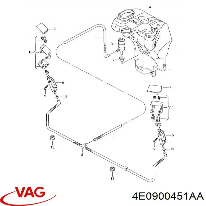  4E0900451AA VAG