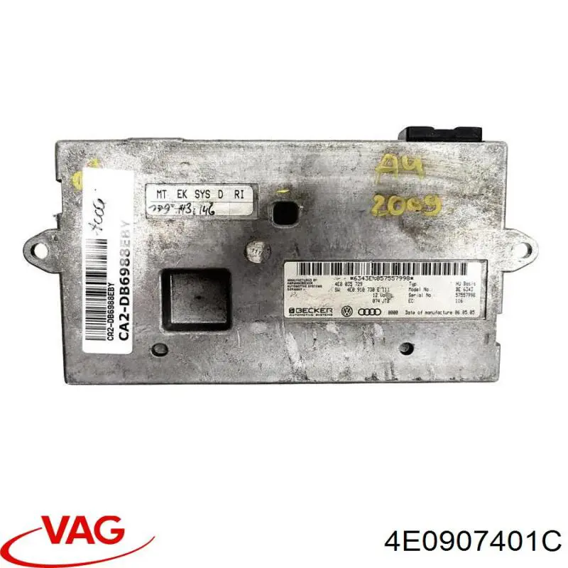  VAG 4E0907401C цена, от 84.75 USD