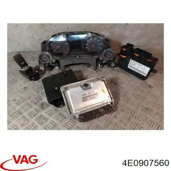 Módulo de direção (Centralina eletrônica) de motor para Audi A8 (4E2, 4E8)