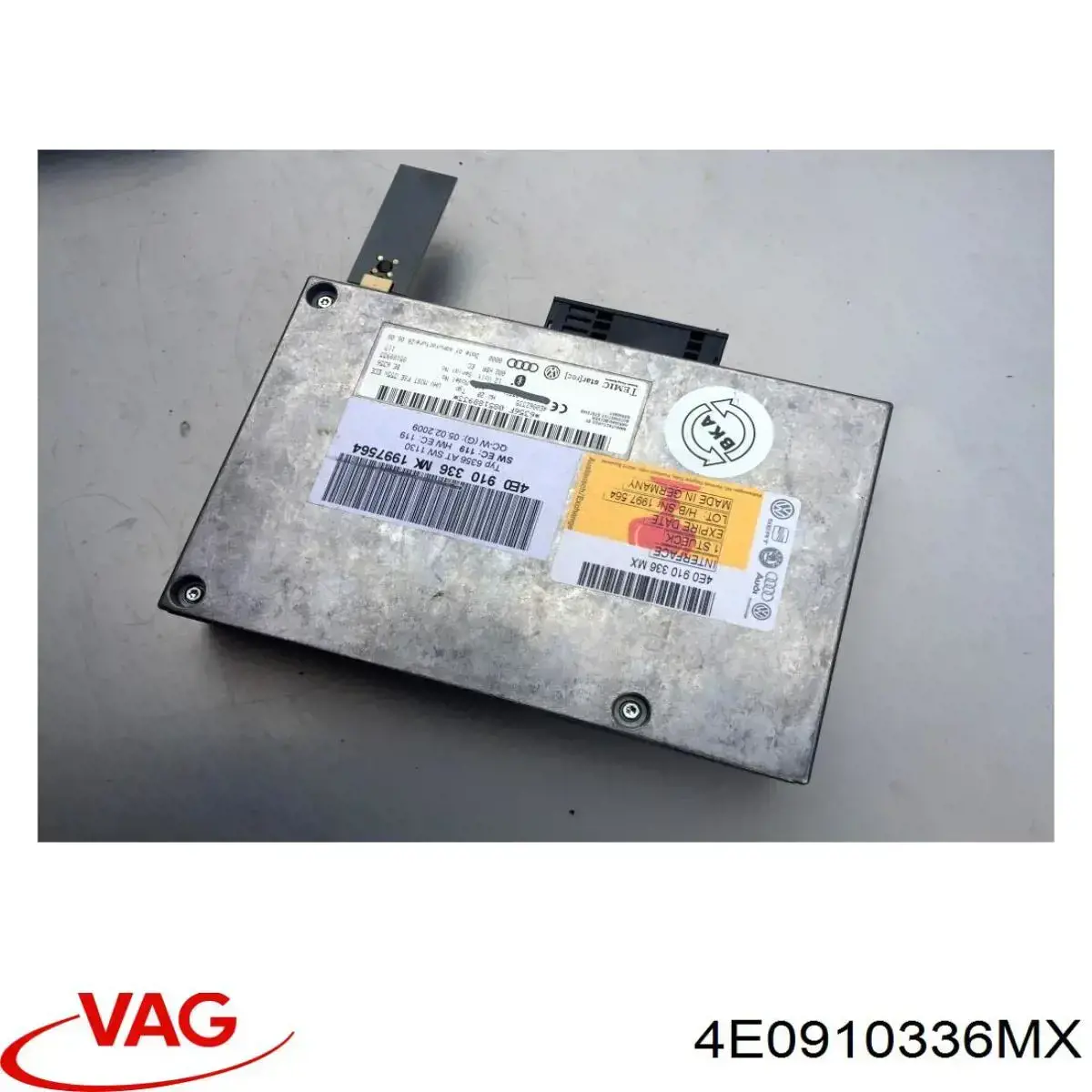 Блок управление Bluetooth VAG 4E0910336M