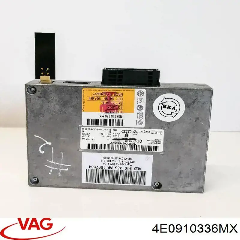 4E0910336KV VAG Блок управление Bluetooth