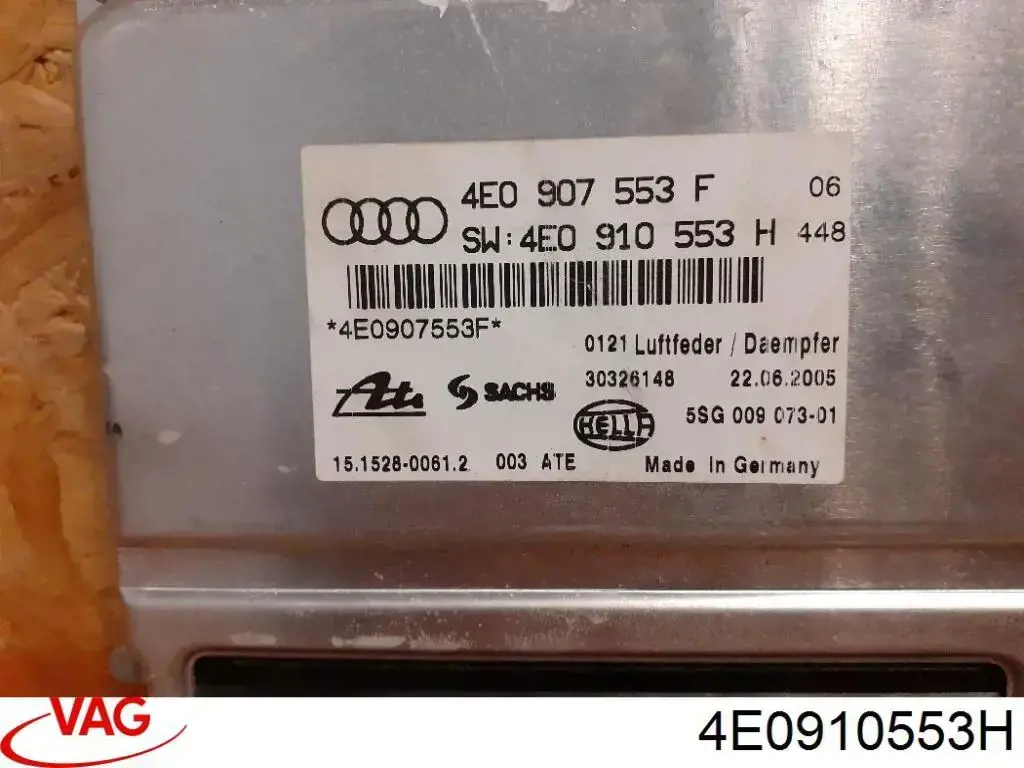  VAG 4E0910553H цена, от 126.69 USD