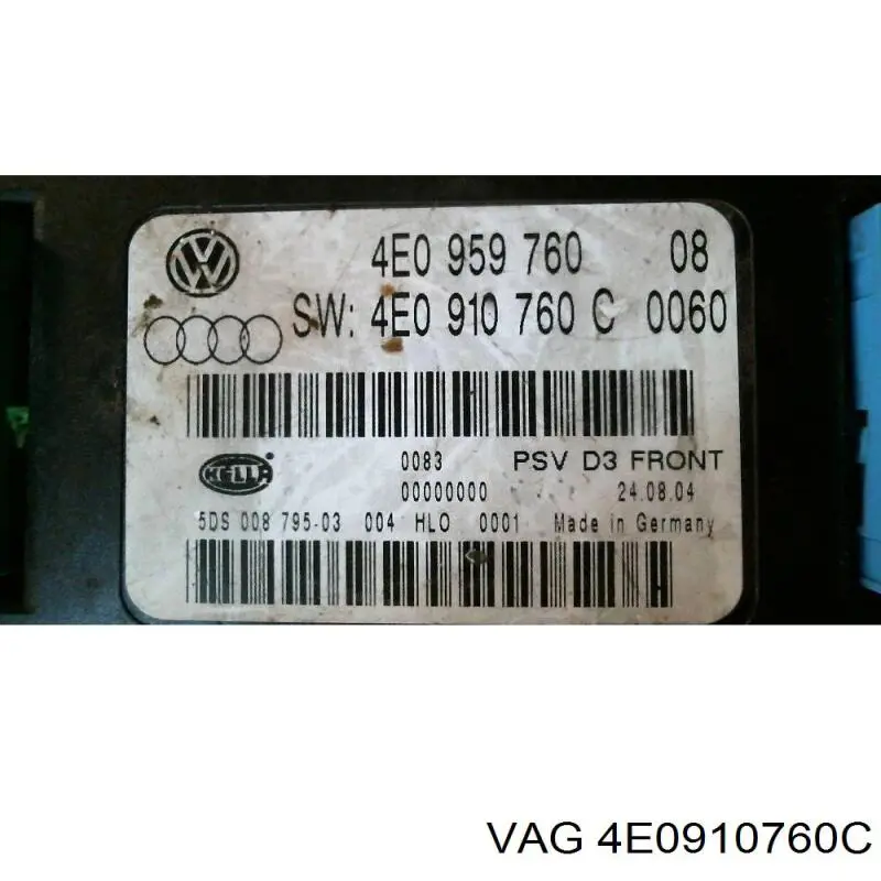  VAG 4E0959760 цена, от 497.62 USD
