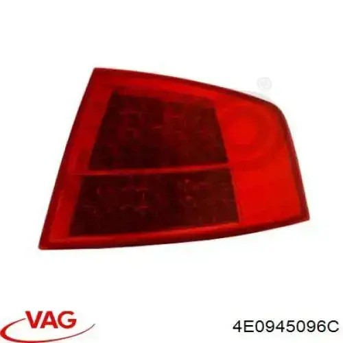 Фара задняя правая внешняя VAG 4E0945096C цена, от 442.28 USD