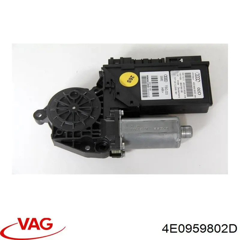 Мотор стеклоподъемника двери задней правой VAG 4E0959802D цена, от 12.67 USD