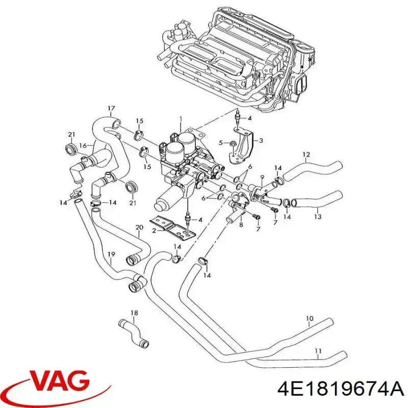 4E1819674A VAG 