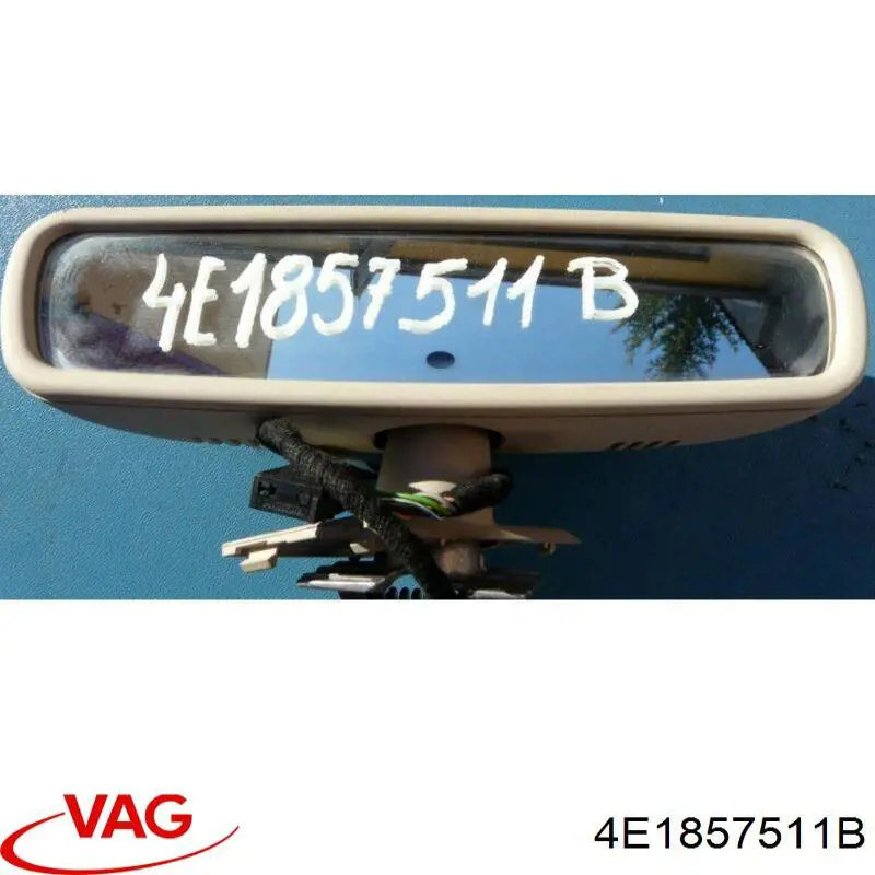 Зеркало заднего вида 4E1857511B VAG
