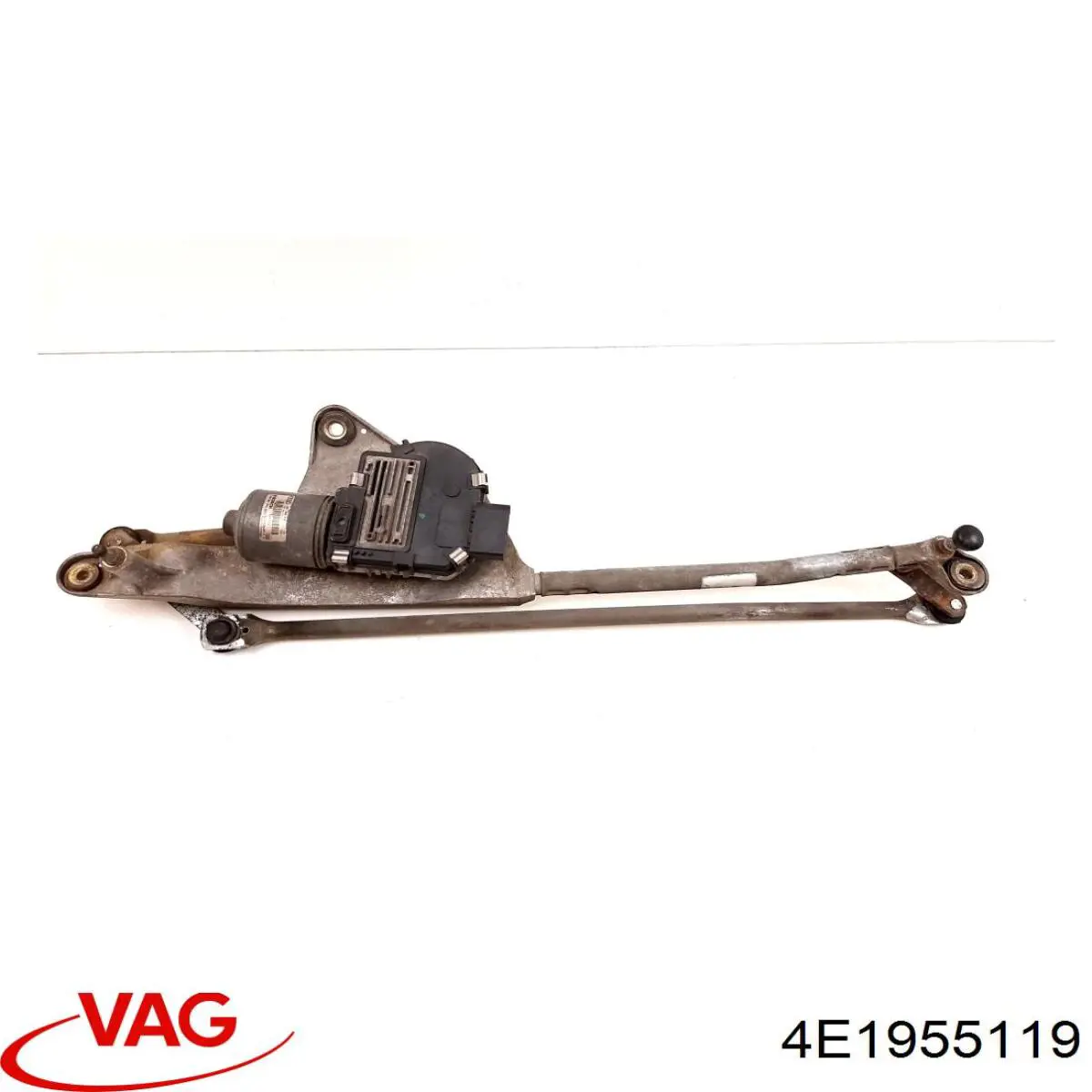 4E1955119C VAG мотор стеклоочистителя лобового стекла