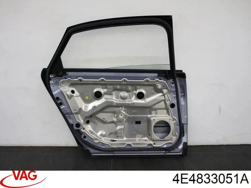 Дверь пассажирская задняя левая на Audi A8 D3 4E2, 4E8