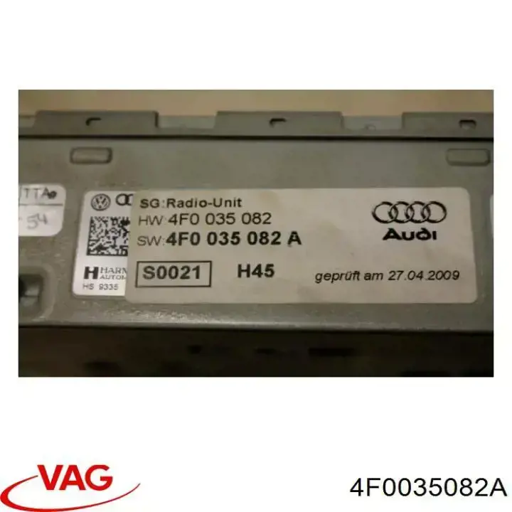 Магнитола 4F0035082C VAG