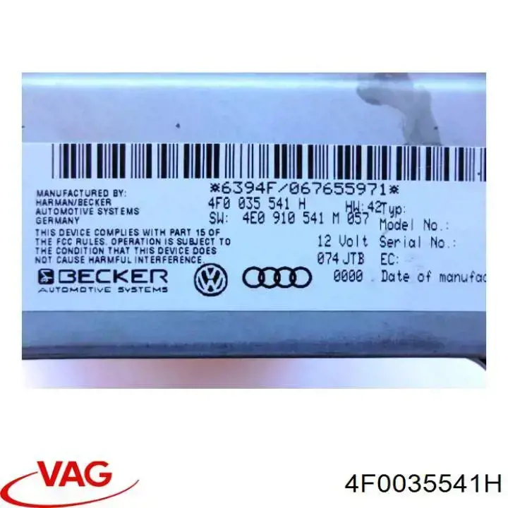 4F0035541H VAG 