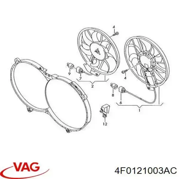 Купить 4F0121003AC VAG 