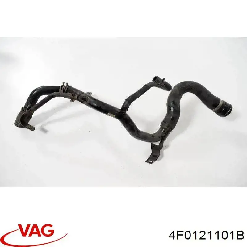 Патрубок радиатора 4F0121101B VAG