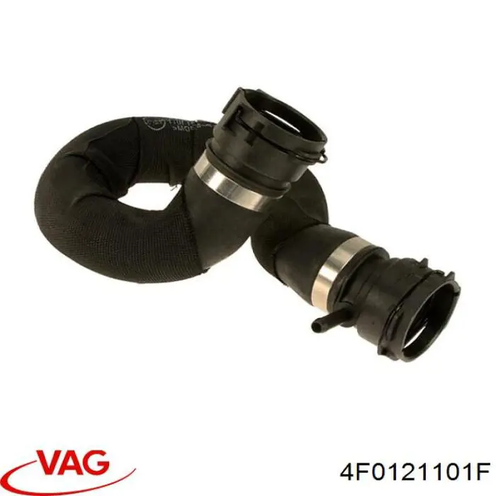 Патрубок радиатора 4F0121101F VAG