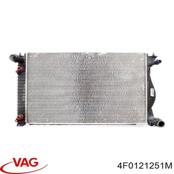 Радиатор охлаждения двигателя VAG 4F0121251M цена, от 127.39 USD