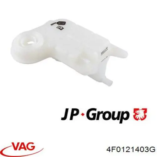 Купить 4F0121403G VAG Водяной бачок системы охлаждения