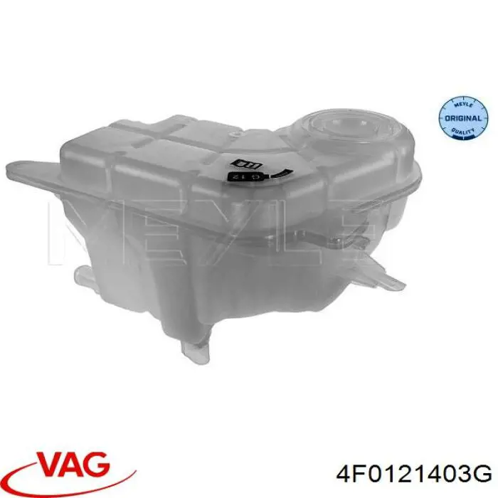 Бачок системы охлаждения двигателя расширительный VAG 4F0121403G цена, от 20.65 USD