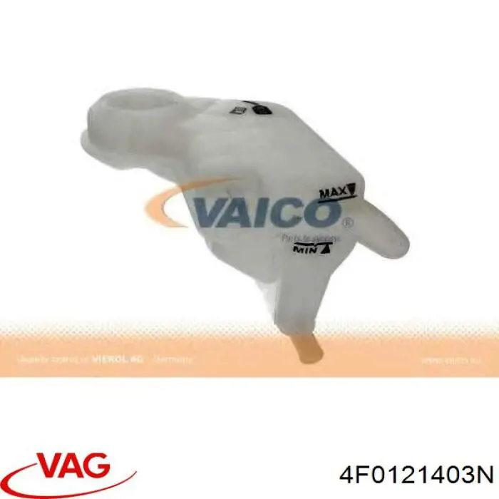 Купить 4F0121403N VAG Водяной бачок системы охлаждения