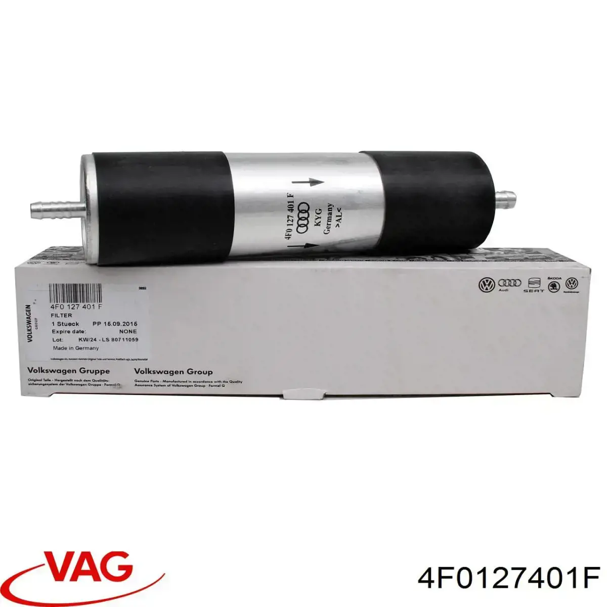Фильтр тонкой очистки топлива VAG 4F0127401F цена, от 33.76 USD