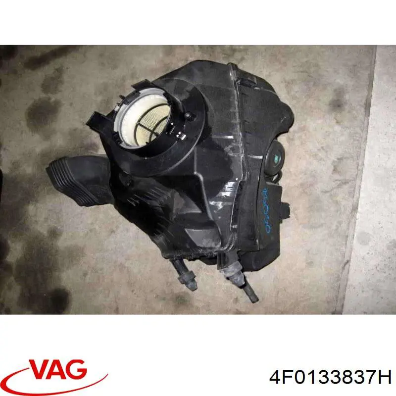  Caixa de filtro de ar Audi A6 C6 sedan (4F2) (2004 - 2011) C6