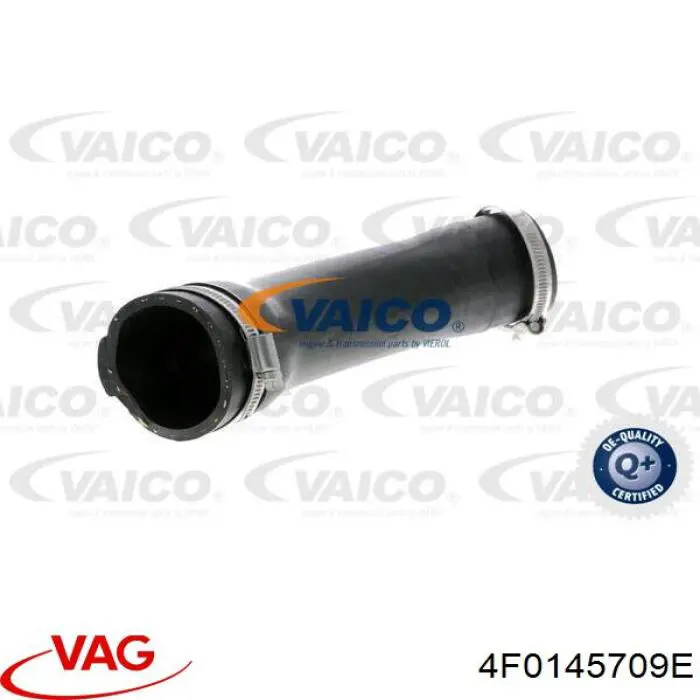 4F0145709E VAG шланг (патрубок интеркуллера нижний)
