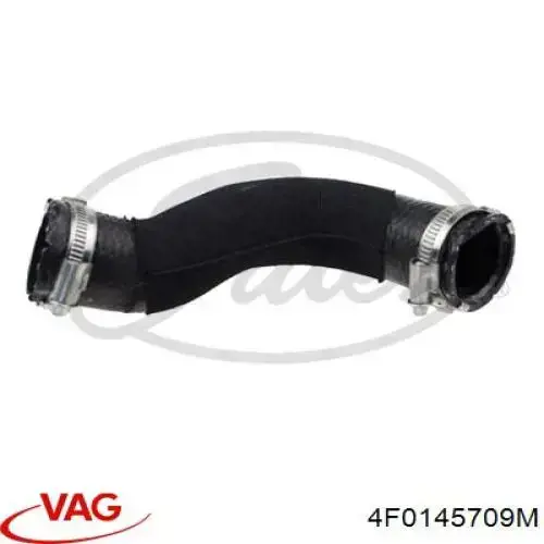 Шланг/патрубок интеркуллера VAG 4F0145709M цена, от 8.07 USD
