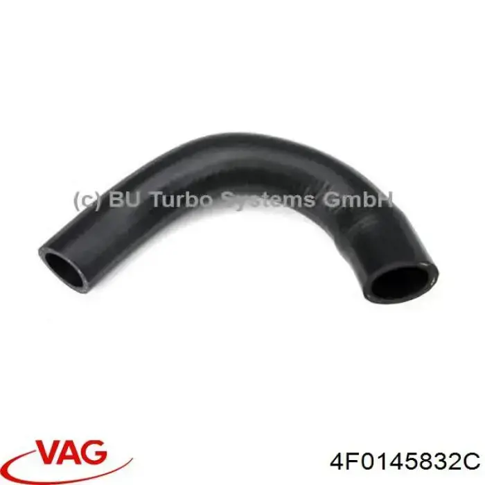Шланг/патрубок интеркуллера VAG 4F0145832B цена, от 5.90 USD