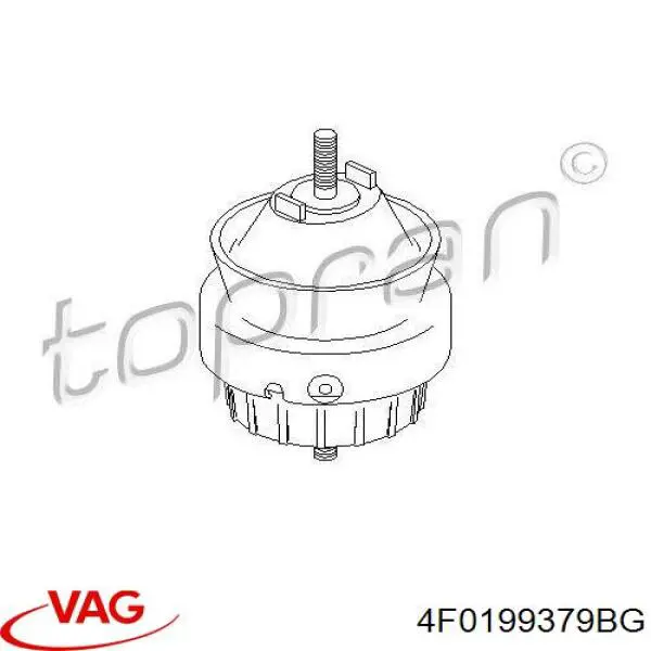Левая подушка двигателя 4F0199379BG VAG