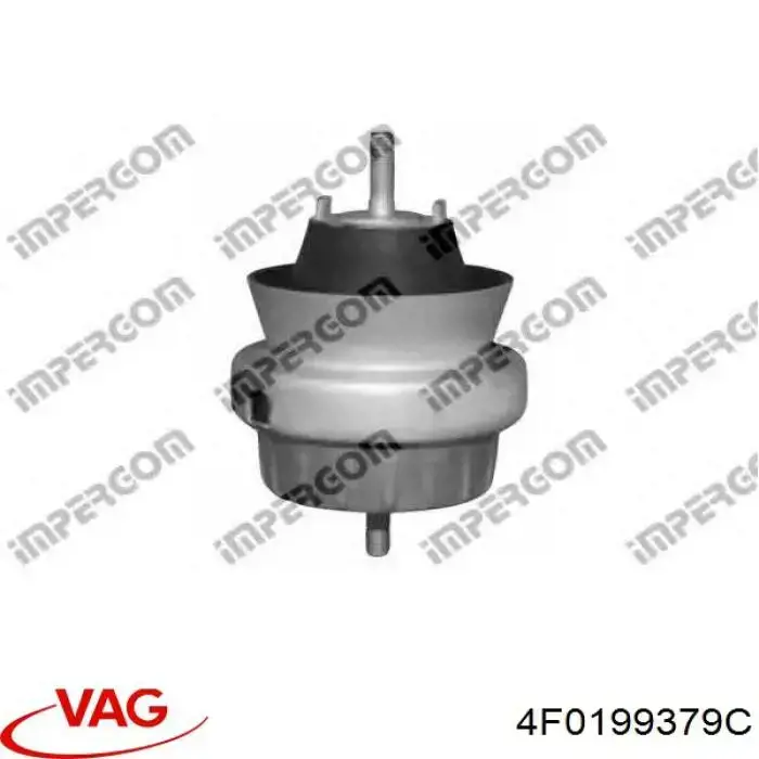 Купить 4F0199379C VAG Левая подушка двигателя