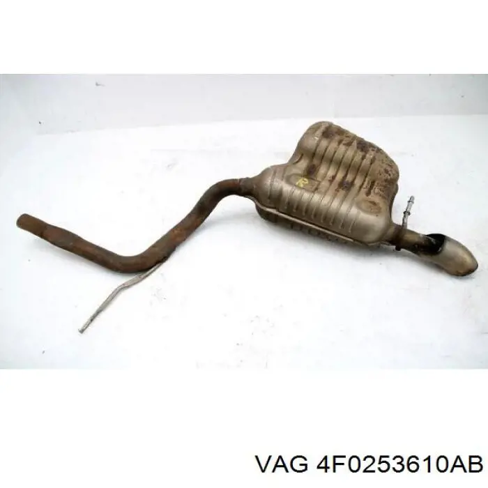 Выхлоп задний VAG 4F0253610AB цена, от 31.67 USD