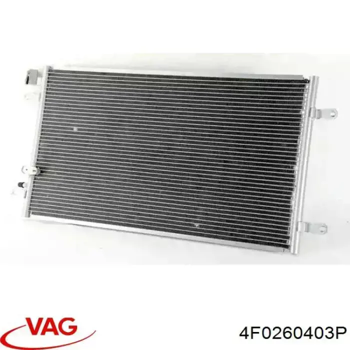 4F0260403P VAG radiador de aparelho de ar condicionado