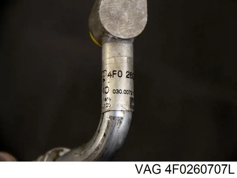 4F0260707L VAG Шланг кондиционера, от осушителя к компрессору