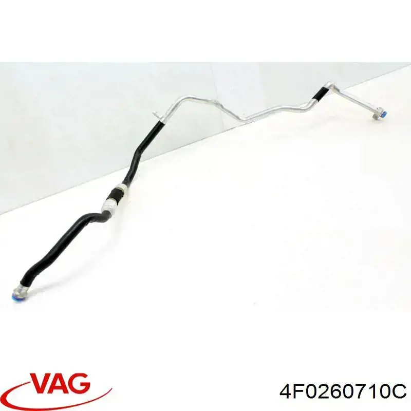 4F0260710C VAG Шланг кондиционера, от радиатора к испарителю
