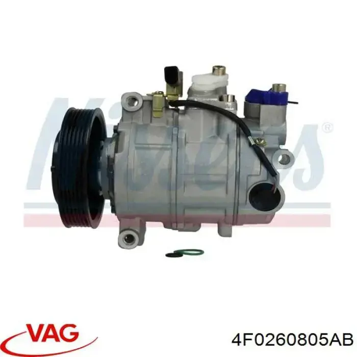 Компрессор кондиционера 4F0260805AB VAG