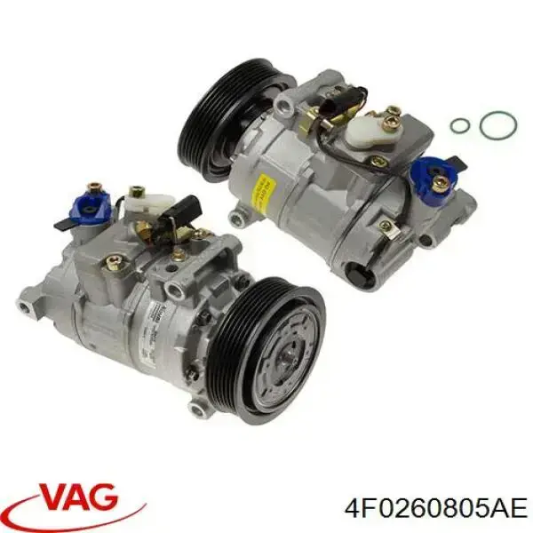 Компрессор кондиционера 4F0260805AE VAG