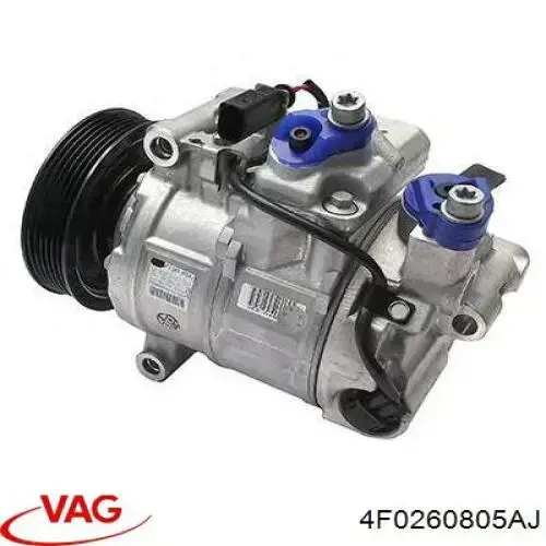 4F0260805AJ VAG compressor de aparelho de ar condicionado