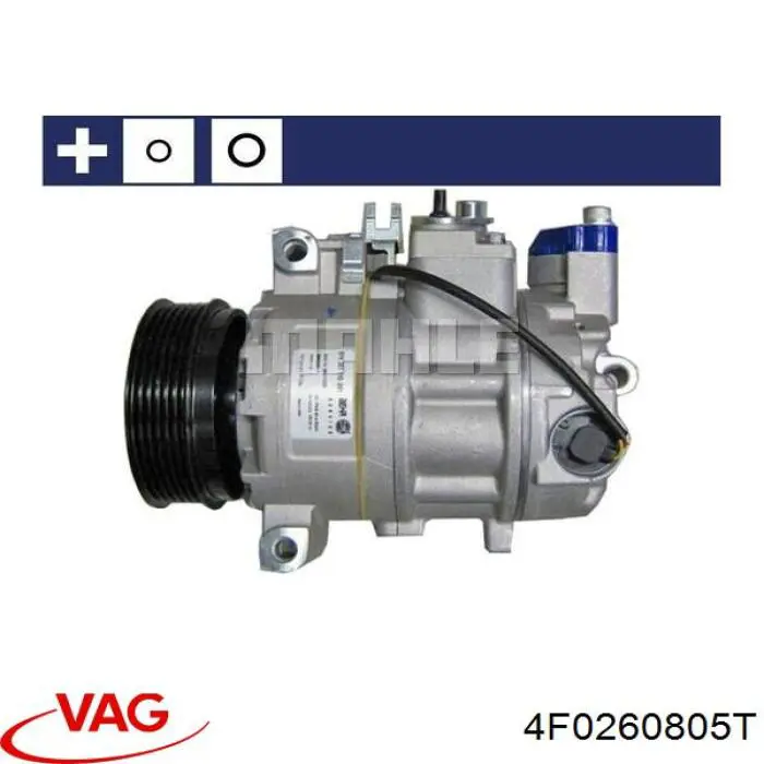 4F0260805T VAG Компрессор хладагента