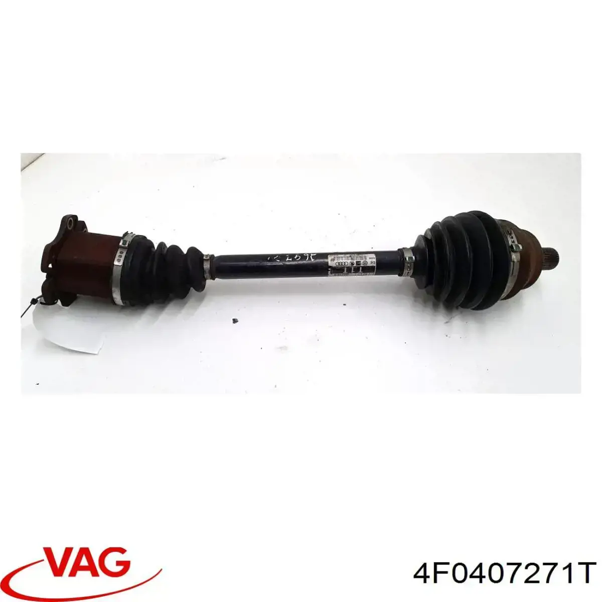 4F0407271T VAG Полуось передняя левая