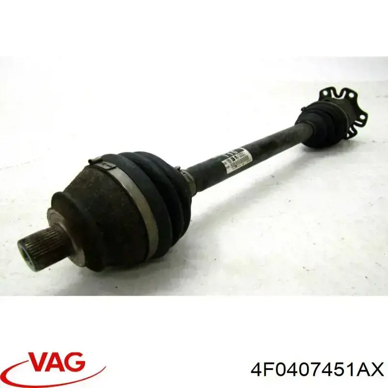 Левая полуось 4F0407451AX VAG