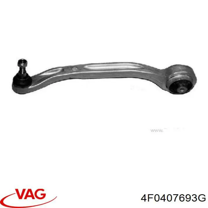 Левый рычаг передней нижней подвески VAG 4F0407693G цена, от 45.06 USD