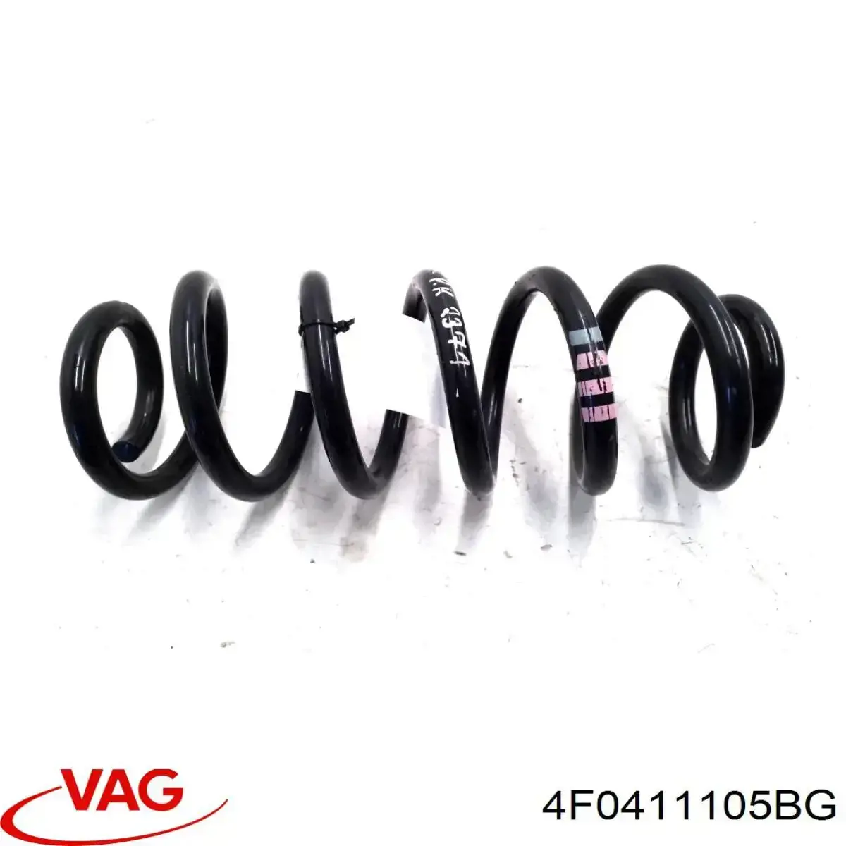 Купить 4F0411105BG VAG Винтовая пружина подвеска